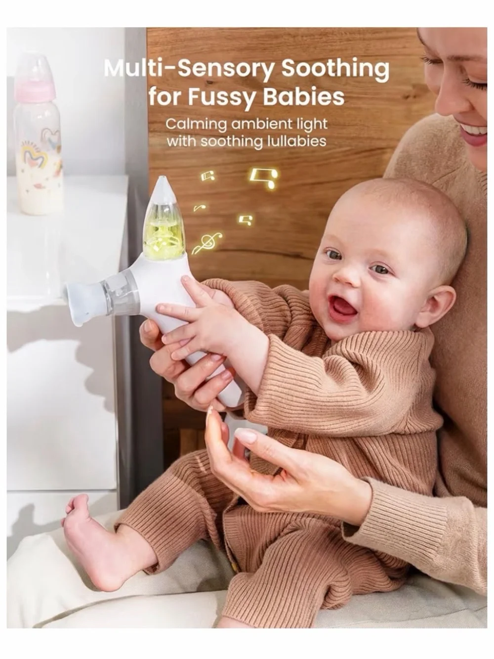 NWT - GROWNSY 3-in-1 Nasal Aspirator for Kids - White